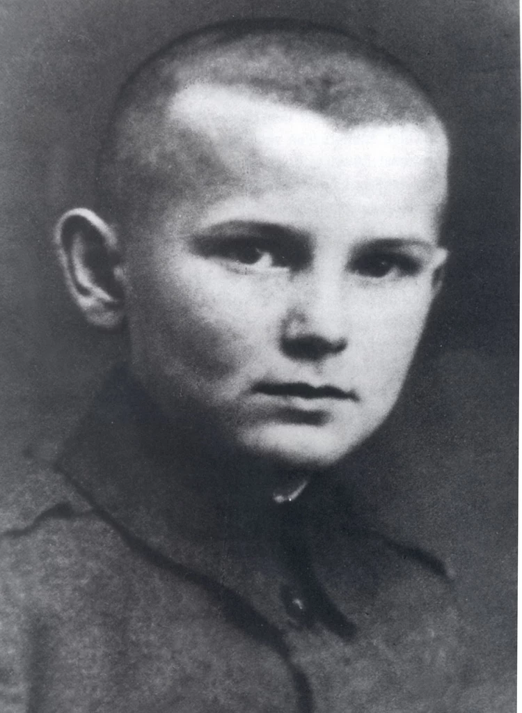 Karol Wojtyła w czasach, kiedy był uczniem w Wadowicach