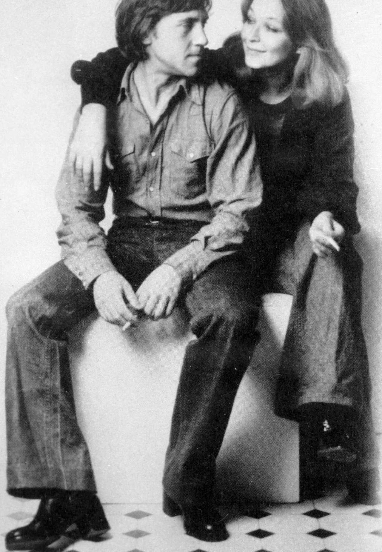 Włodzimierz Wysocki i Marina Vlady Włodzimierz Wysocki i Marina Vlady