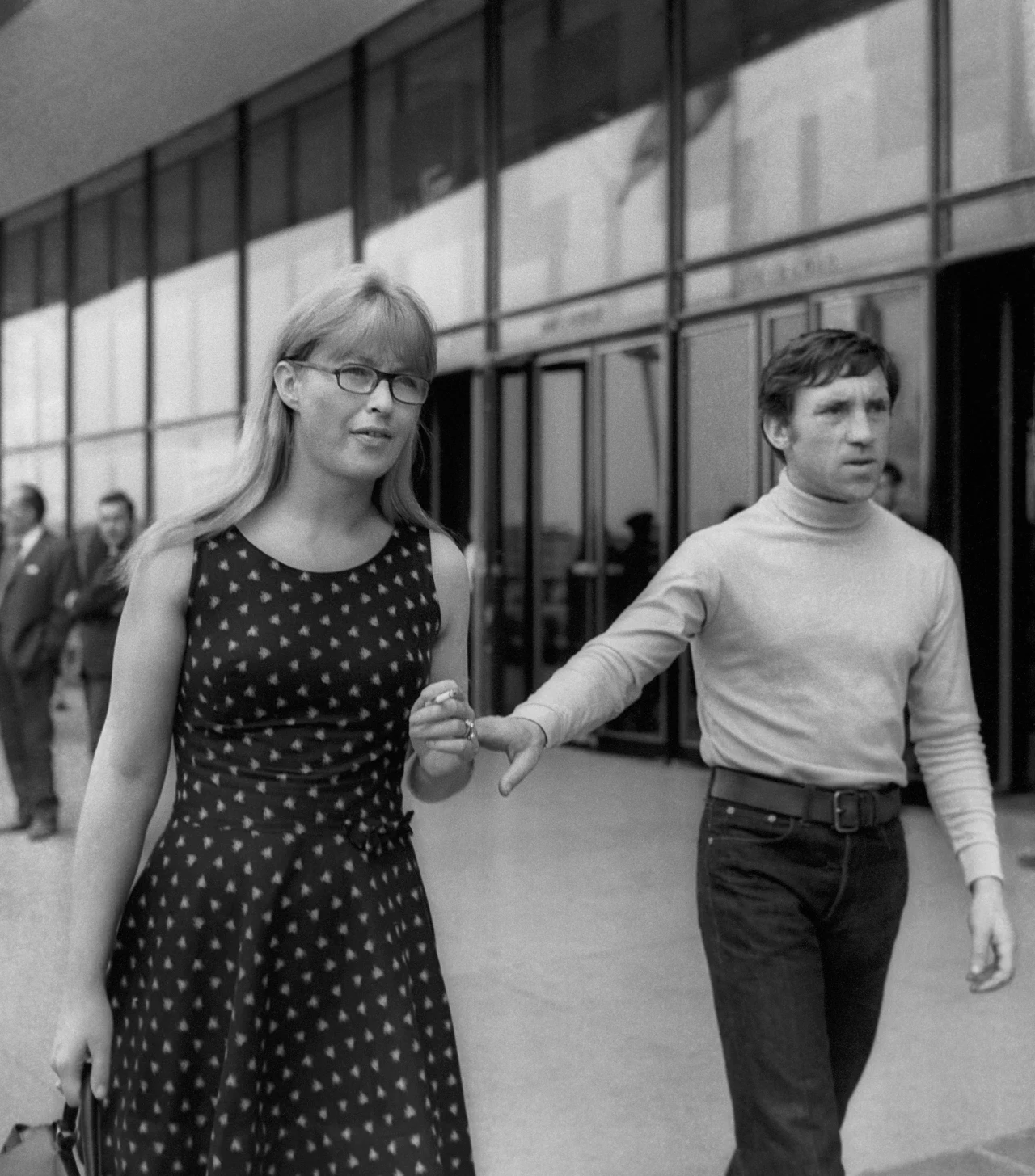 Włodzimierz Wysocki i Marina Vlady Włodzimierz Wysocki i Marina Vlady