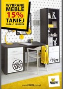 Gazetka promocyjna Forte - Wybrane meble 15% taniej - ważna do 11-09-2018