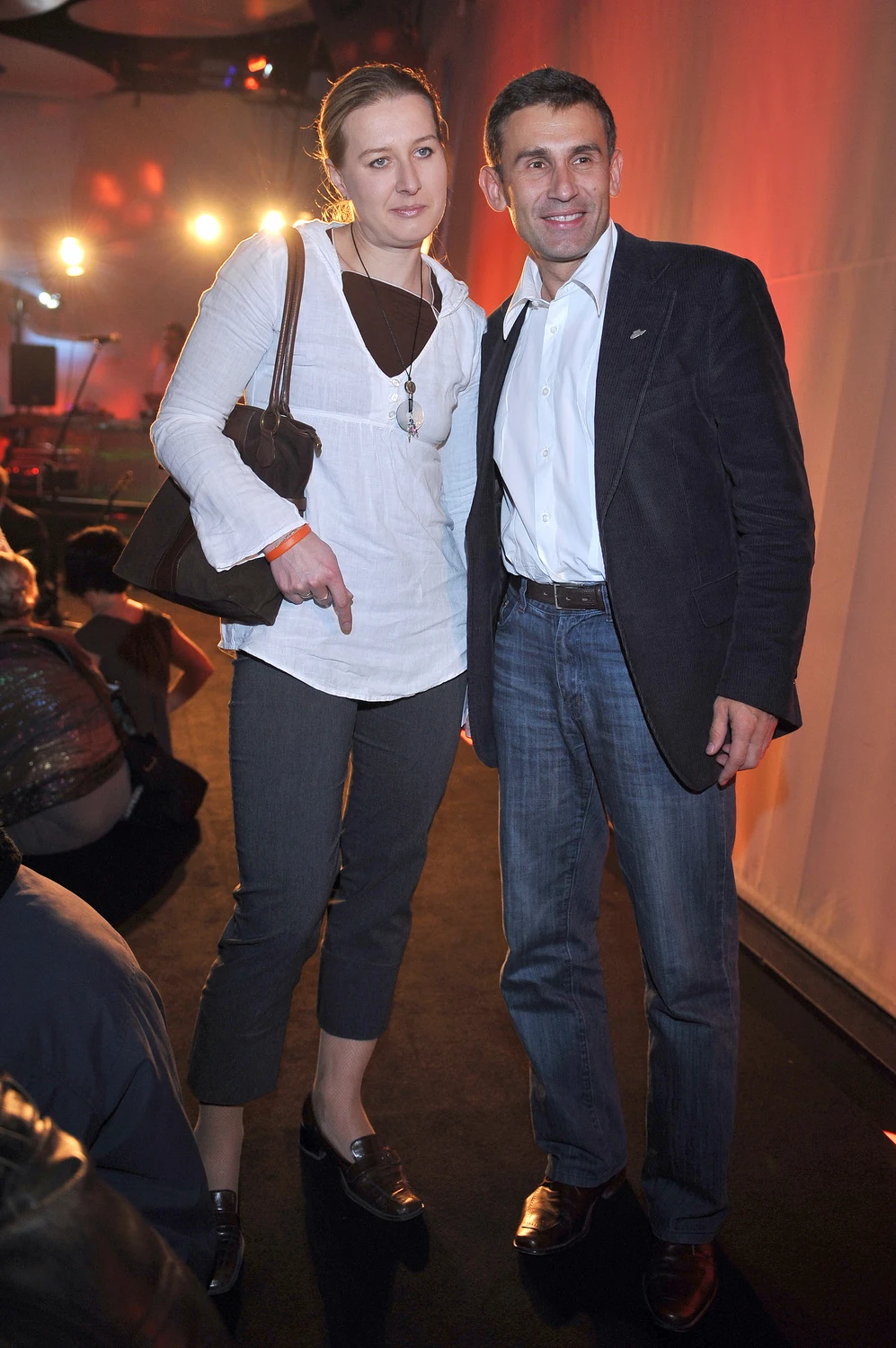 Robert Korzeniowski z byłą już żoną Agnieszką Robert Korzeniowski z byłą już żoną Agnieszką