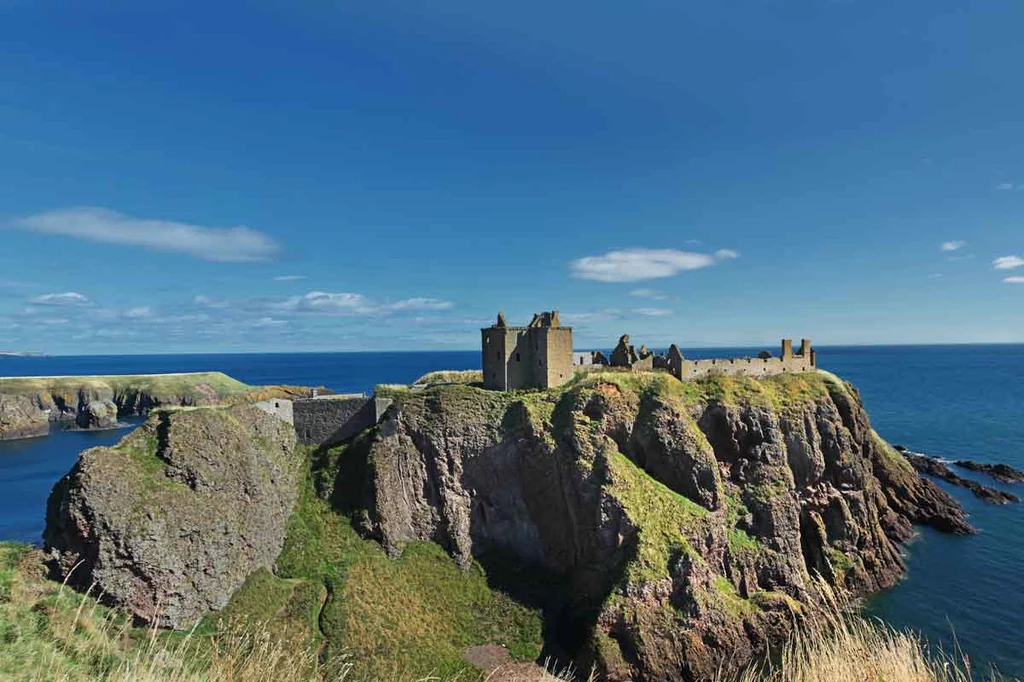 Zamek Dunnottar w pobliżu Aberdeen