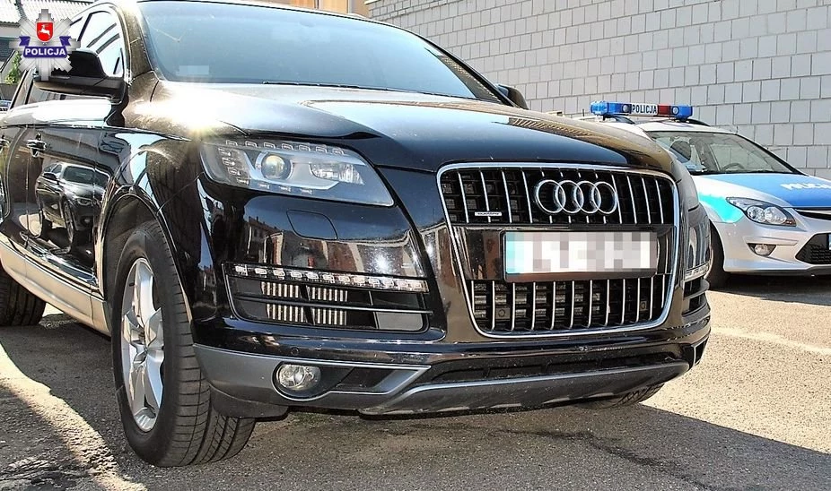 Odzyskane Audi Q7