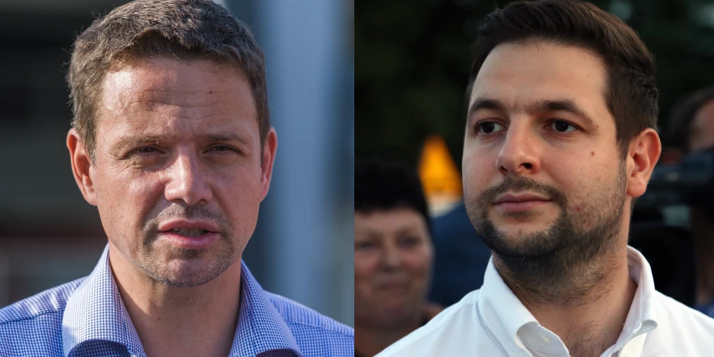 Rafał Trzaskowski i Patryk Jaki Rafał Trzaskowski i Patryk Jaki