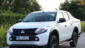 Mitsubishi L200 Black Edition. Biały, ale... czarny