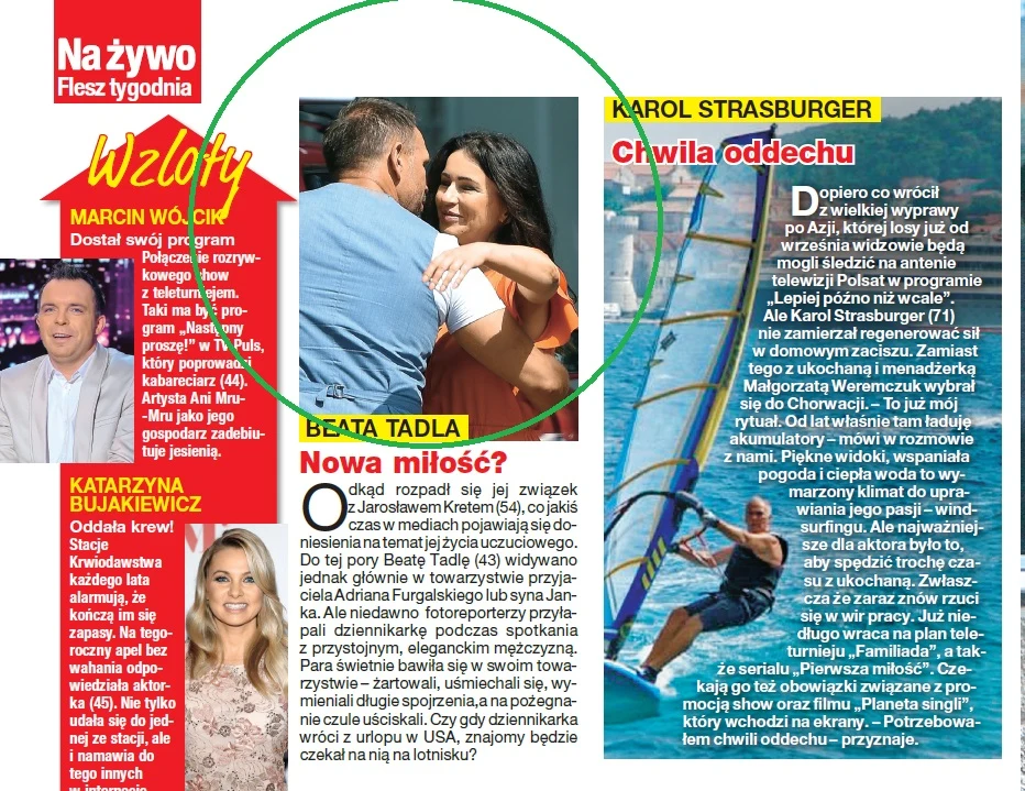 Zdjęcia Beaty i przyjaciela opublikował tygodnik "Na Żywo" Zdjęcia Beaty i przyjaciela opublikował tygodnik "Na Żywo"