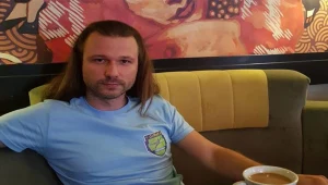 Prezes klubu Trefl Proxima Kraków Łukasz Kadela