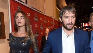 Aleksander Owieczkin i jego żona, Anastasja