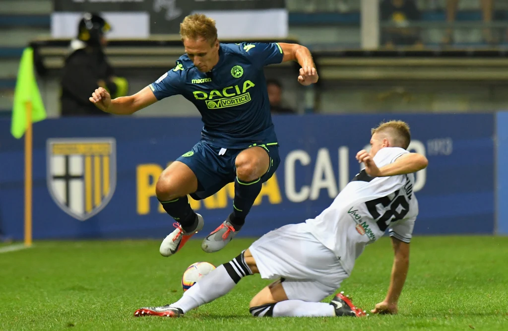 Łukasz Teodorczyk (z lewej)