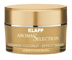 Orange - coconut - effekt mask od KLAPP Cosmetics