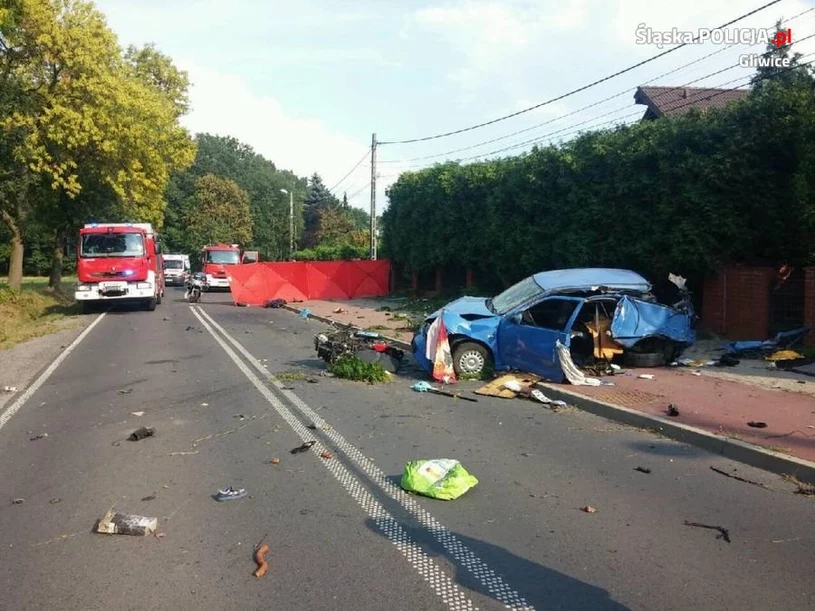 Pijany przestępca zabił motorowerzystę