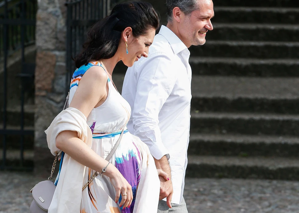 Andżelika Piechowiak z mężem Andżelika Piechowiak z mężem