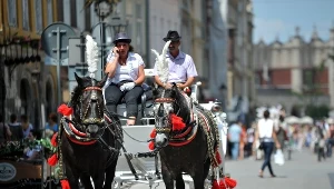 Dorożki w Krakowie, zdj. ilustracyjne