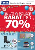 Gazetka promocyjna Jysk - 18 lat w Polsce - ważna do 05-09-2018