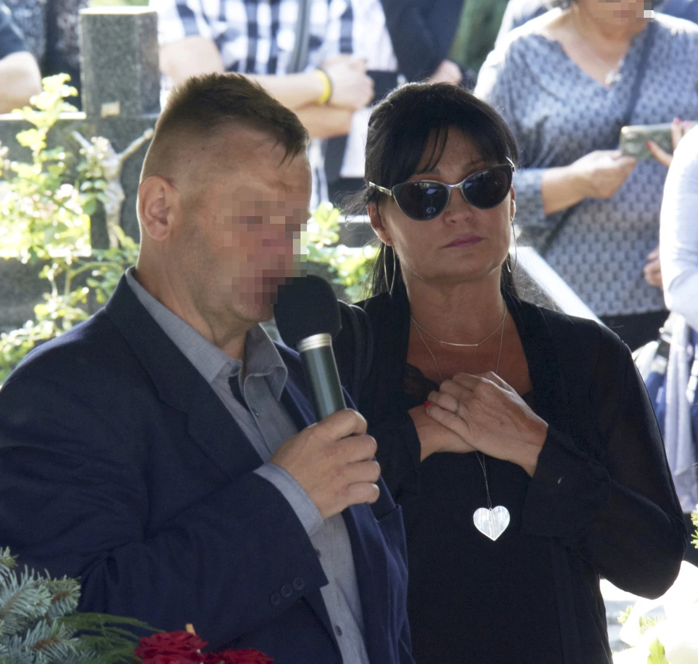 Iwona Pavlović na pogrezbie Konrada Gacy, fot. Krzysztof Radzik Iwona Pavlović na pogrezbie Konrada Gacy, fot. Krzysztof Radzik