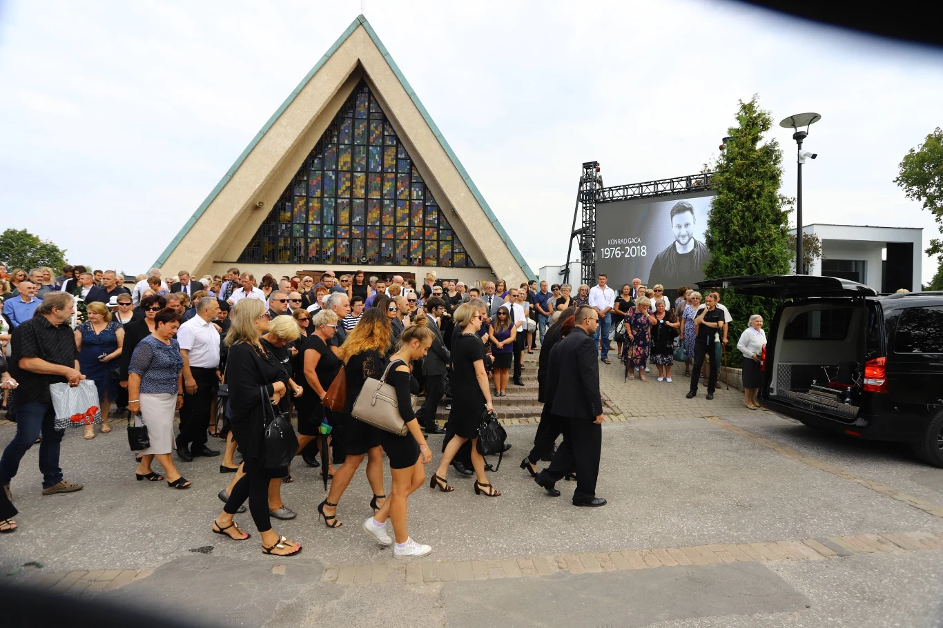 Pogrzeb Konrada Gacy