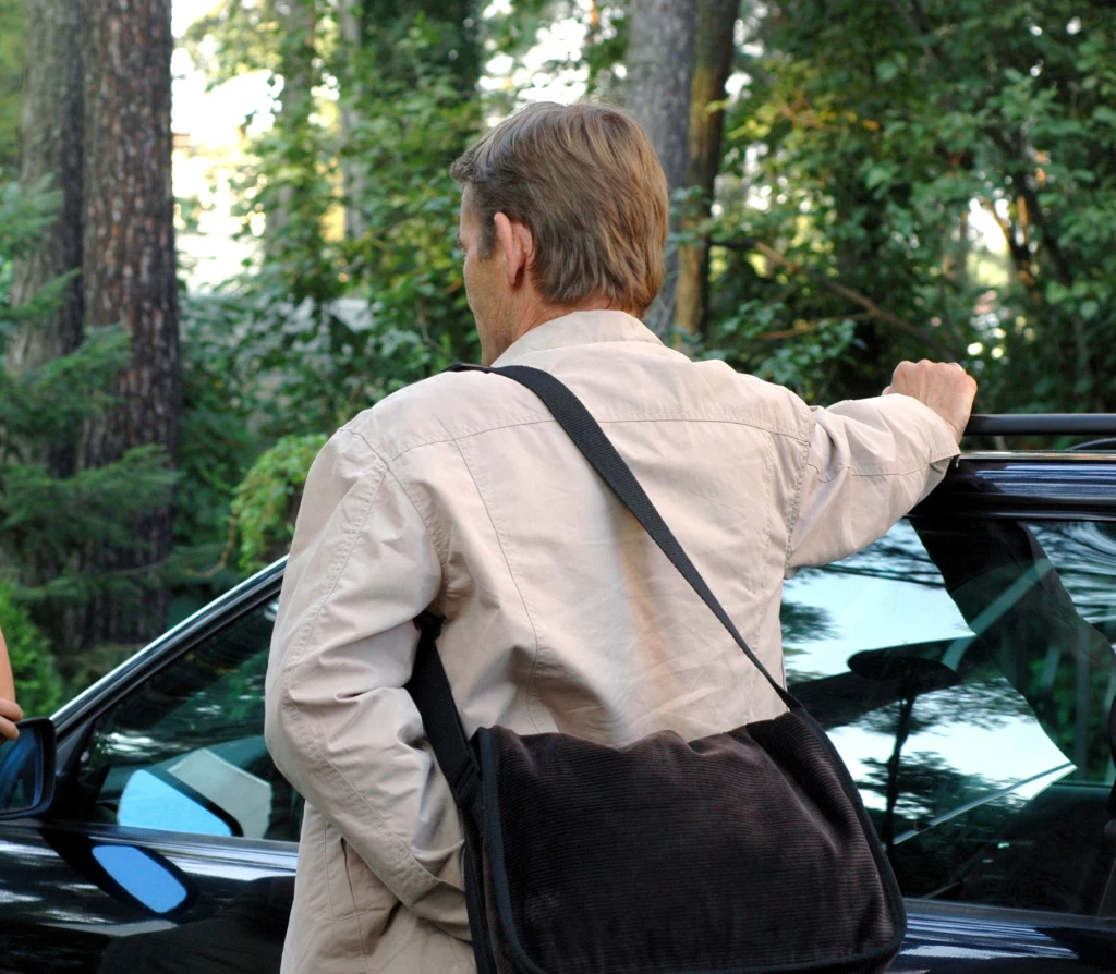 Krzysztof Kiersznowski na planie