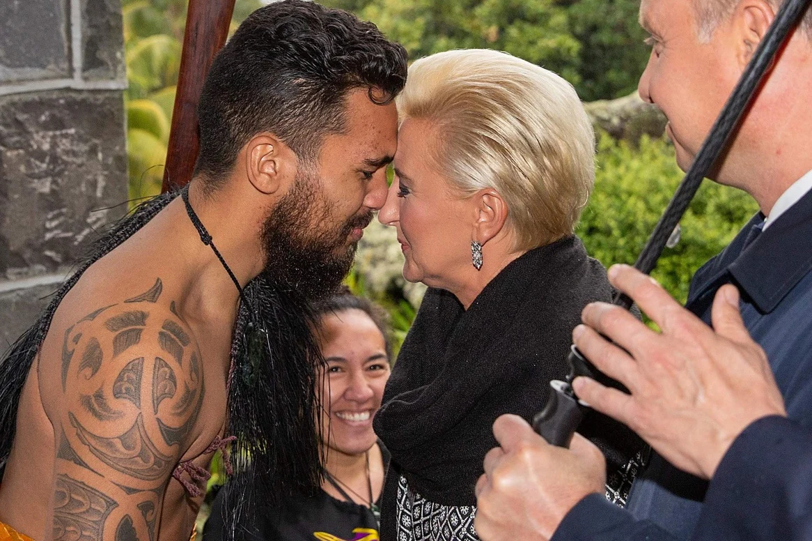 Agata Duda z Maorysem Agata Duda z Maorysem