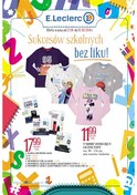 Gazetka promocyjna E.Leclerc - Sukcesów szkolnych bez liku! - ważna do 02-09-2018