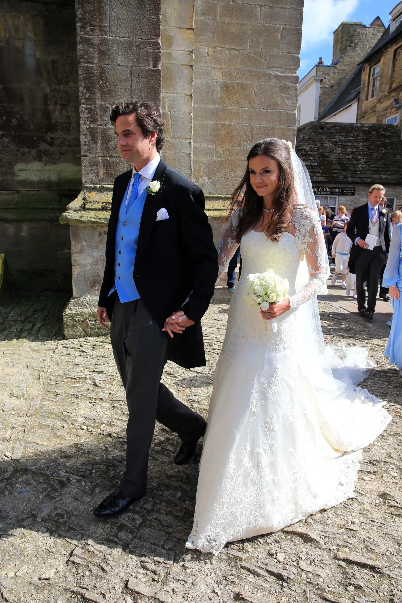 Rupert Finch ze swoją żoną, Natashą