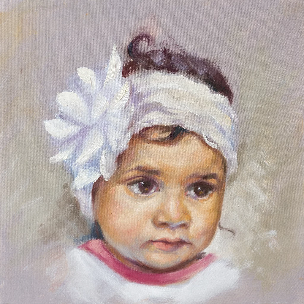 Portret może być naprawdę piękną i wzruszającą pamiątką na lata