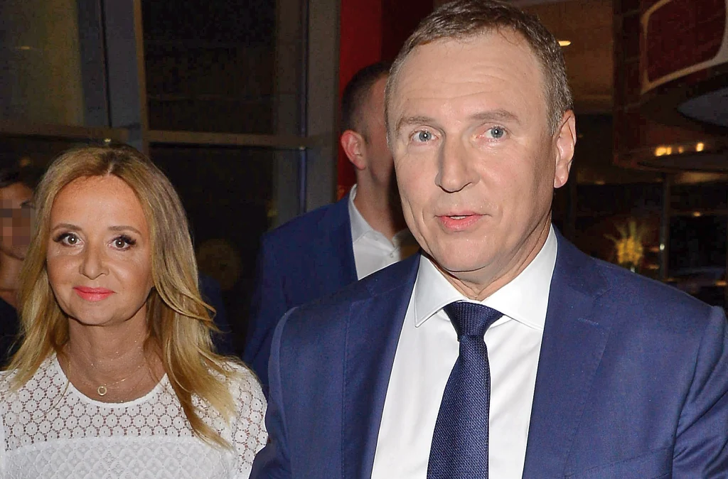 Jacek Kurski z żoną Joanną