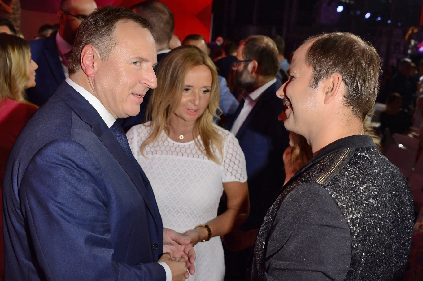 Jacek Kurski z żoną Joanną