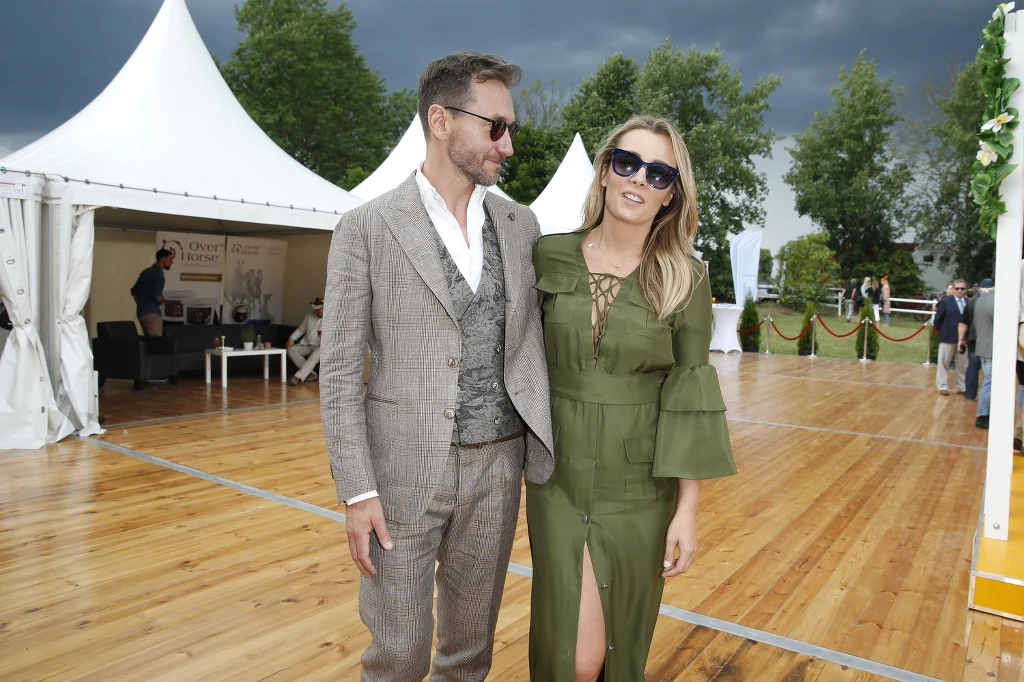 Piotr Kraśko z żoną Karoliną Piotr Kraśko z żoną Karoliną