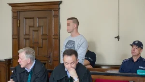 Dominik W. podczas rozprawy 30 lipca