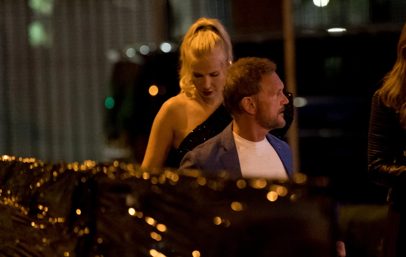 Edyta i Cezary Pazurowie na urodzinach Lewandowskich Edyta i Cezary Pazurowie na urodzinach Lewandowskich