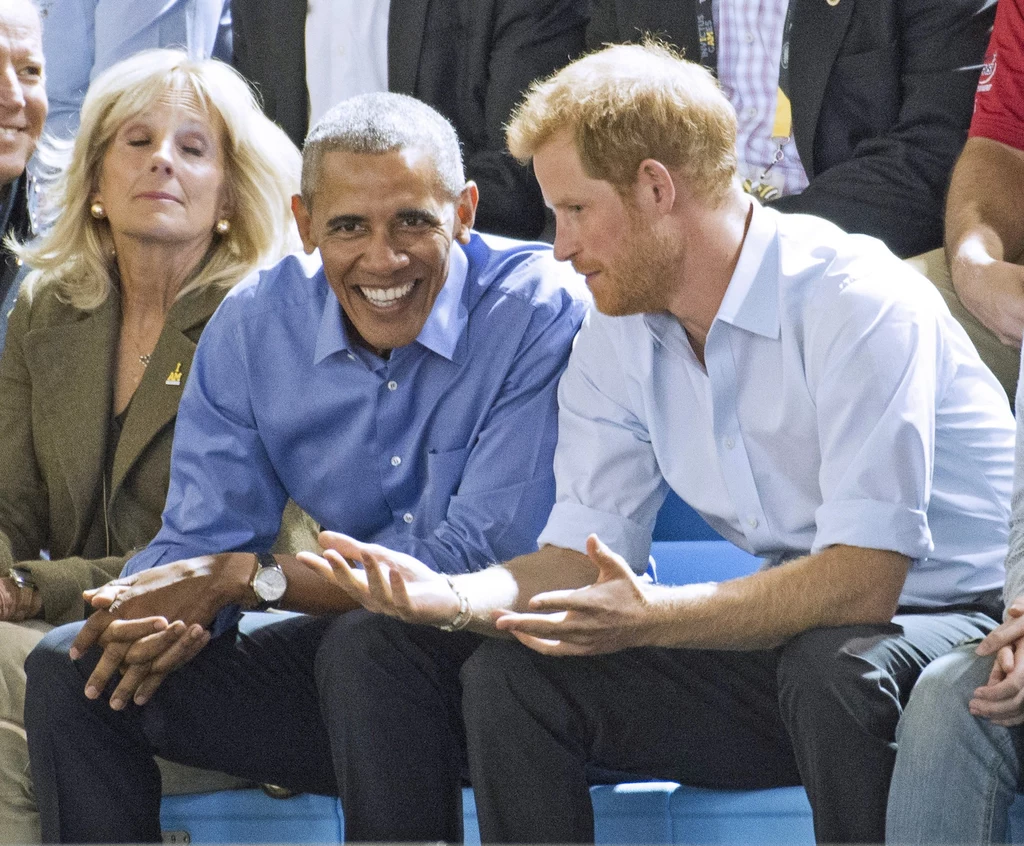 Książę Harry i Barack Obama 