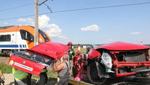 Wypadek miał miejsce na niestrzeżonym przejeździe kolejowym