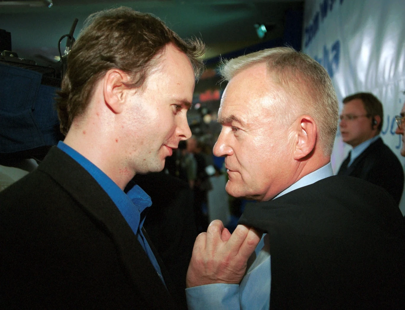 Leszek Miller z synem Leszek Miller z synem