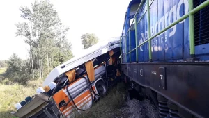 Do zdarzenia doszło na niestrzeżonym przejeździe kolejowym na trasie towarowej Opoczno-Końskie