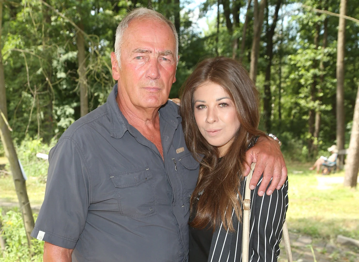 Karol Strasburger ze swoją żoną Małgorzatą Karol Strasburger ze swoją żoną Małgorzatą