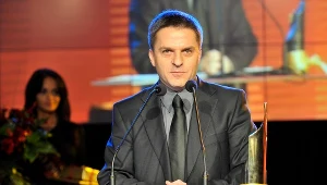 Bogdan Rymanowski z nagrodą Dziennikarz Roku miesięcznika "Press" (2008)