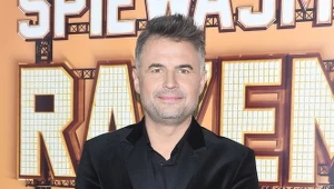 Igor Kwiatkowski na planie programu "Śpiewajmy razem. All Together Now"