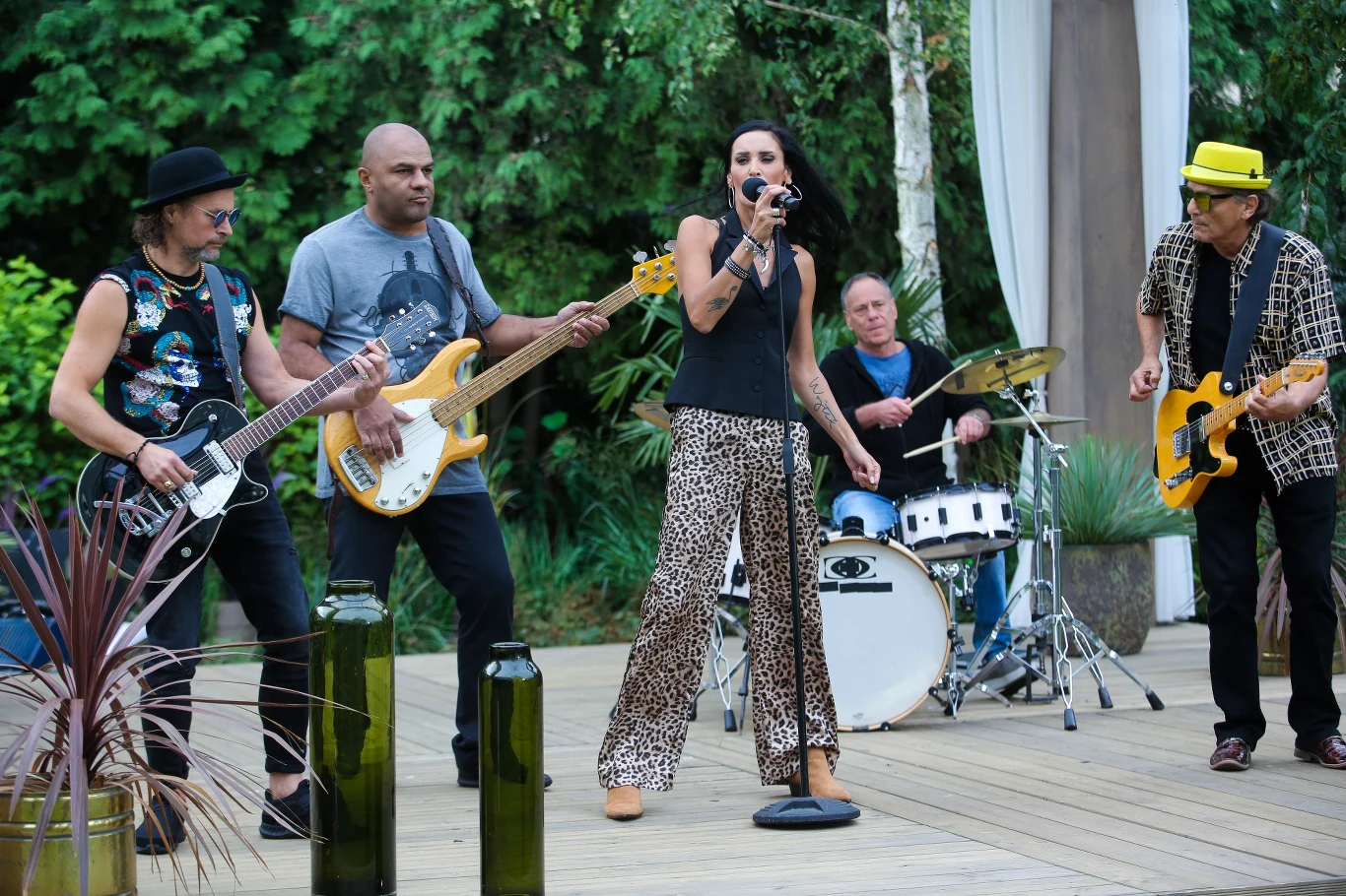 Zobacz zdjęcia z występu grupy Złoty Maanam w programie "Pytanie na śniadanie"