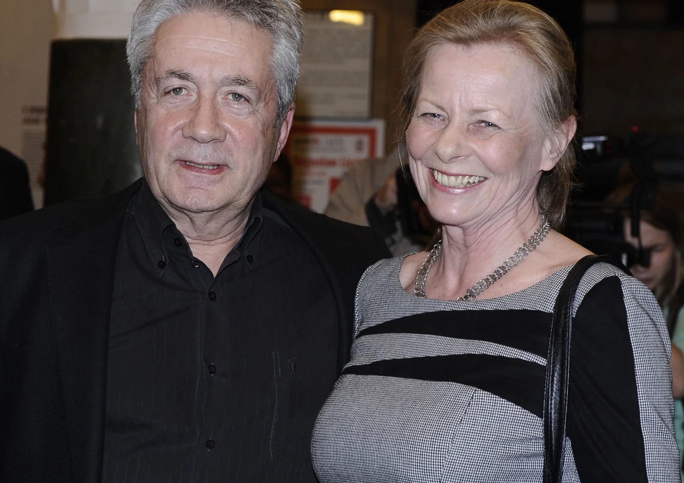 Anna Nehrebecka z mężem Anna Nehrebecka z mężem