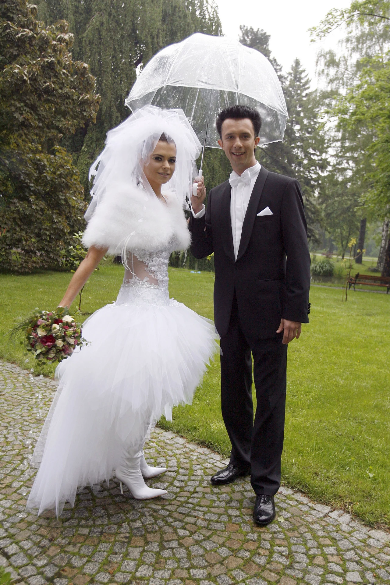 Łukasz i Emilia w dniu ślubu Łukasz i Emilia w dniu ślubu