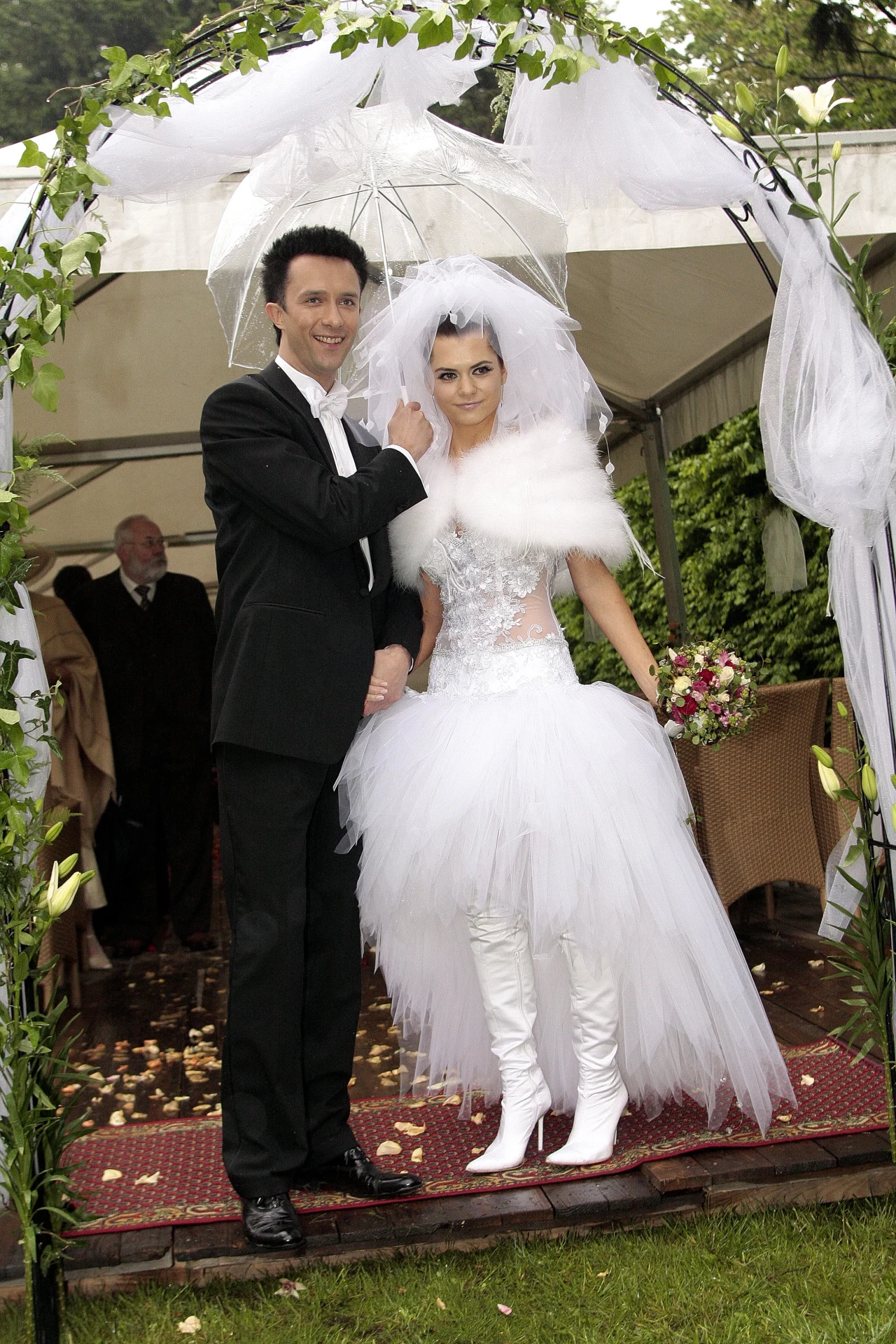 Łukasz i Emilia w dniu ślubu Łukasz i Emilia w dniu ślubu