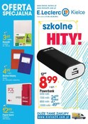 Gazetka promocyjna E.Leclerc - Szkolne hity - Kielce - ważna do 02-09-2018