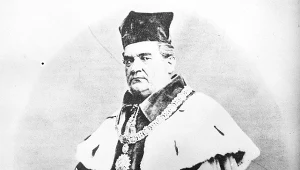 Józef Dietl, polski lekarz, polityk, profesor i rektor Uniwersytetu Jagiellońskiego, prezydent Krakowa (1866-1874). Reprodukcja z książki