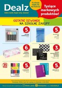 Gazetka promocyjna Dealz - Ostatni dzwonek na szkolne zakupy - ważna do 12-09-2018