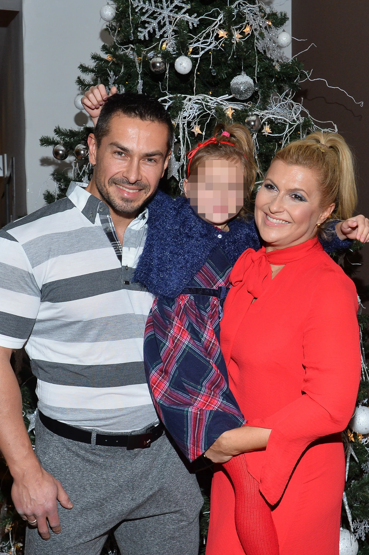 Katarzyna Skrzynecka z rodziną, 2017 rok