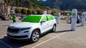 Parkowanie jest proste, przekonuje Skoda