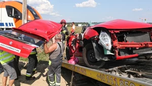 Wypadek miał miejsce na niestrzeżonym przejeździe kolejowym