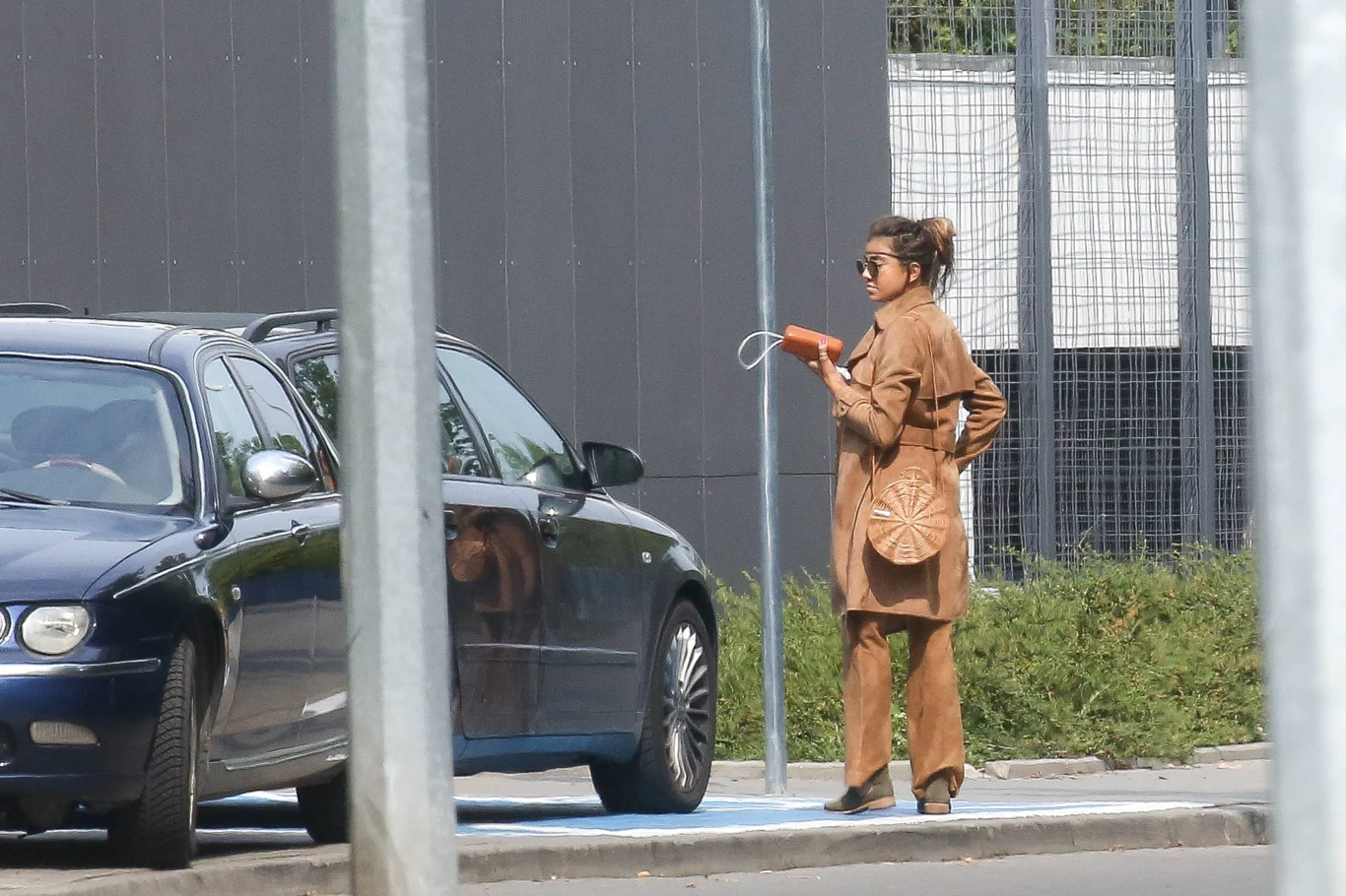 Maja Hyży zaparkowała na miejscu dla niepełnosprawnych Maja Hyży zaparkowała na miejscu dla niepełnosprawnych