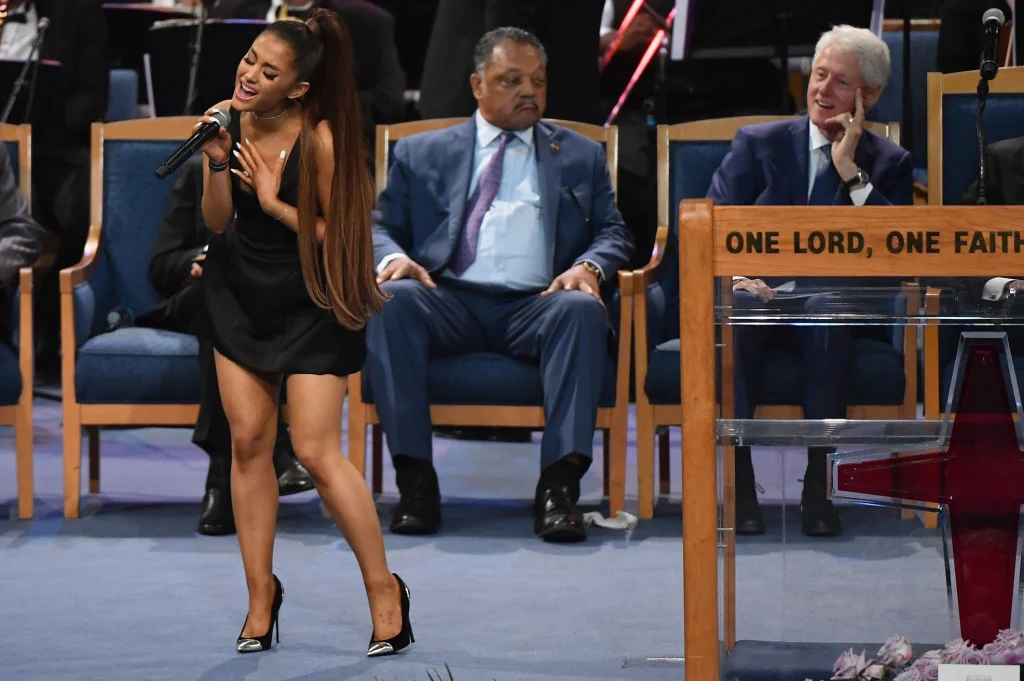 Bill Clinton zachwycony występem Ariany Grande