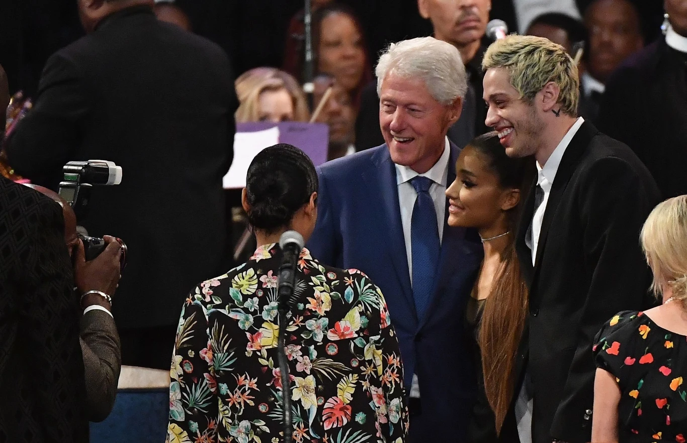 Bill Clinton i Ariana Grande Bill Clinton i Ariana Grande